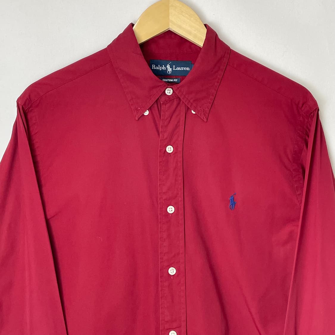 랄프로렌 빨간색 셔츠 M 상품이미지3