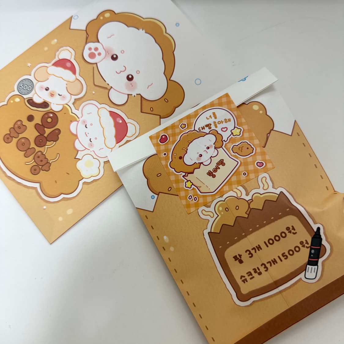 왕 붕어빵 스티커 , 도무송 10매 상품이미지4