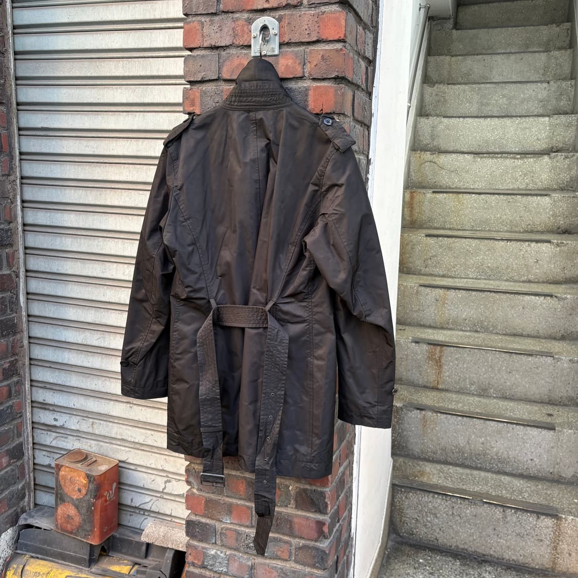 테테 옴므 블랙 폴리에스터 자켓 상품이미지7