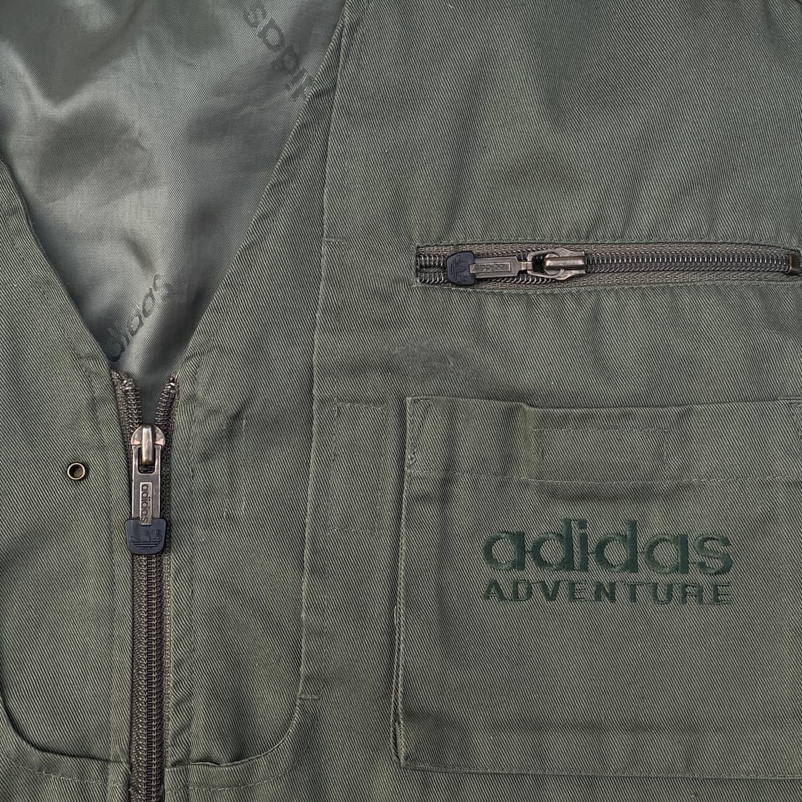 90s 아디다스 재우교역 올드스쿨 유틸리티 멀티포켓 베스트 조끼 105 상품이미지6