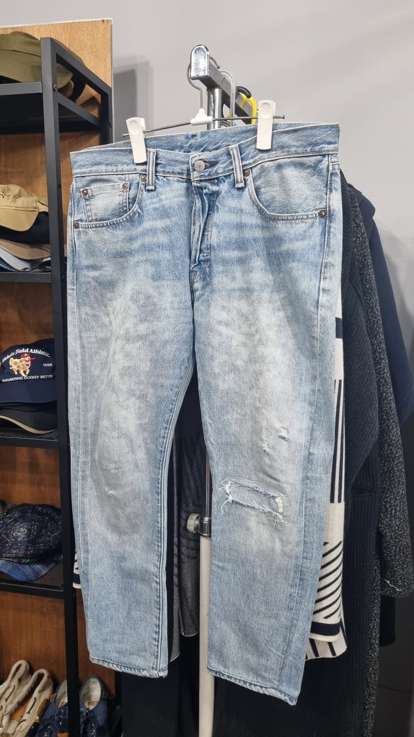 levi's501s 스키니 슬림라인 허리반품43(32) 기장90 상태굿 상품이미지1