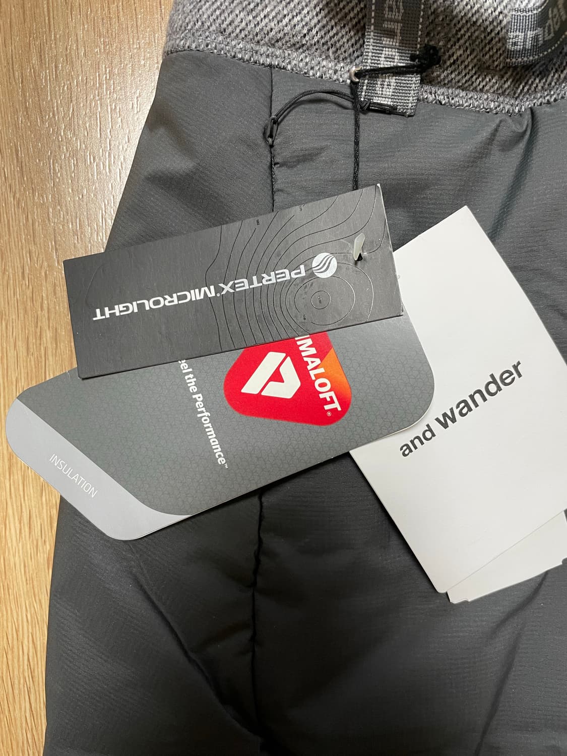 국내 유일 Made JP 앤드원더 탑 플리스 프리마로프트 퍼텍스 세트 상품이미지6