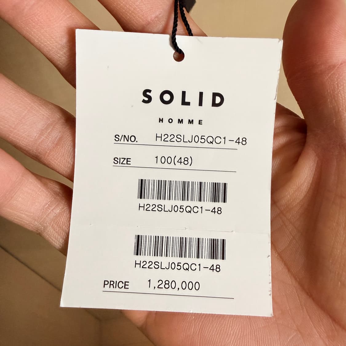 솔리드옴므 22fw 워시드 양가죽 자켓 48 상품이미지4