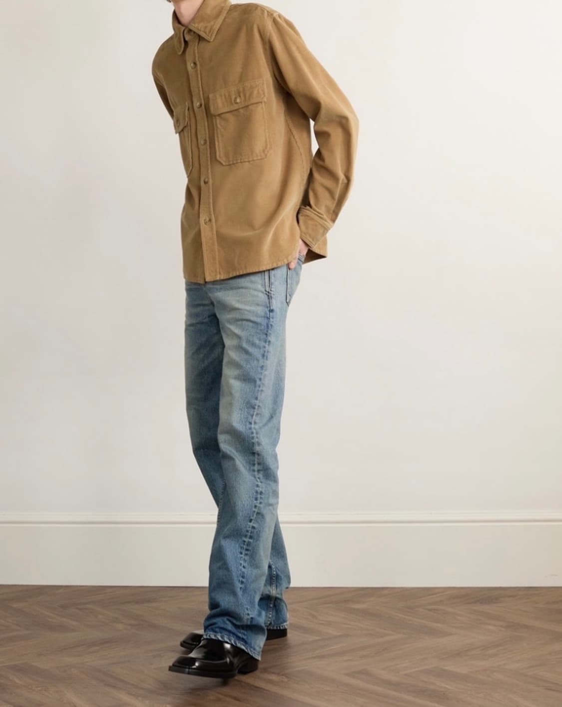 생로랑 / 코듀로이 셔츠 / L 상품이미지1