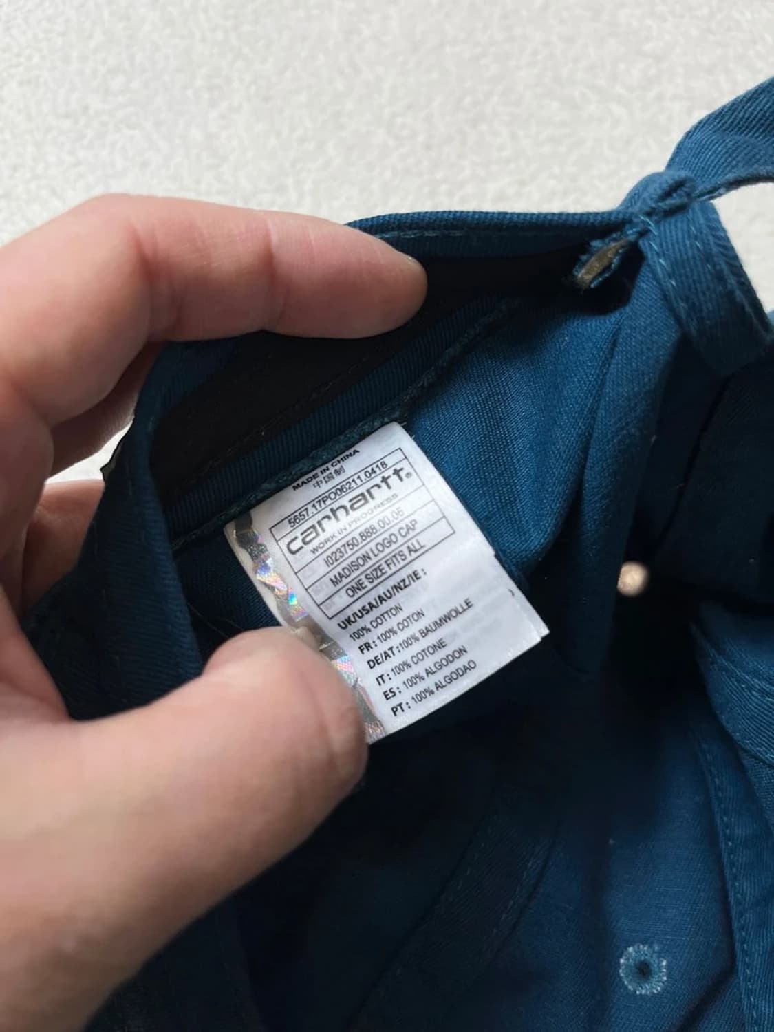 칼하트 WIP 매디슨 로고 볼캡 Q1295 상품이미지6