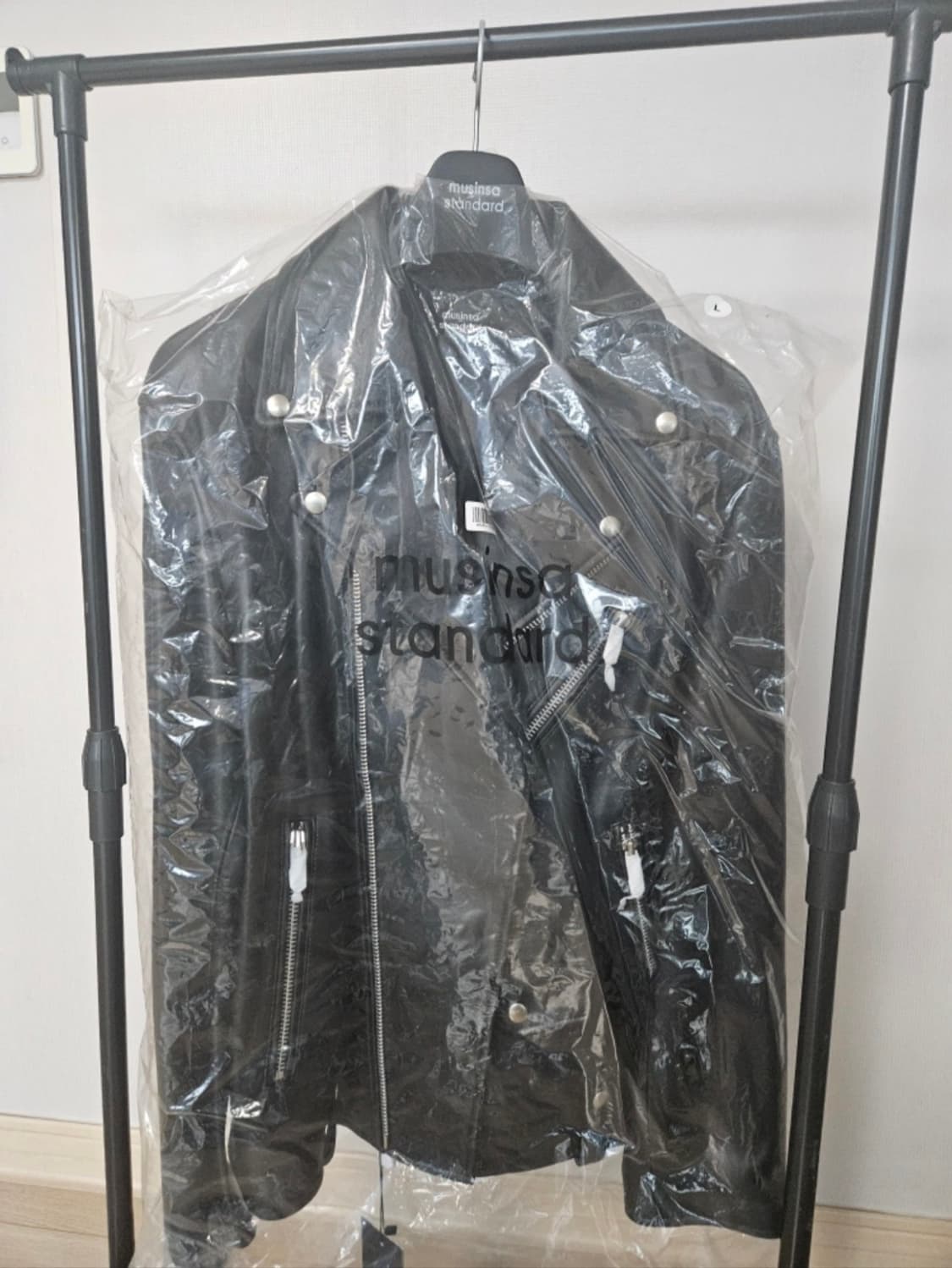 무신사 램스킨 레더자켓 새옷 상품이미지1