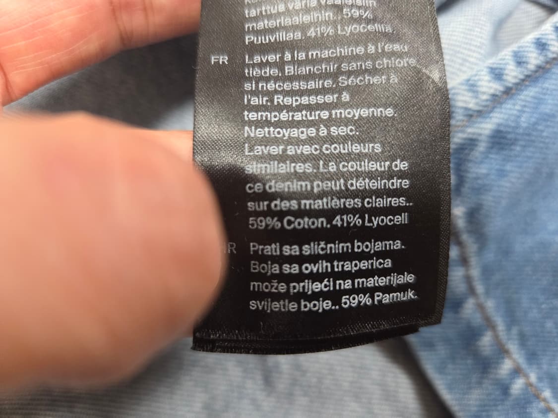 COS 칼라드 V넥 데님탑 55-66 상품이미지9