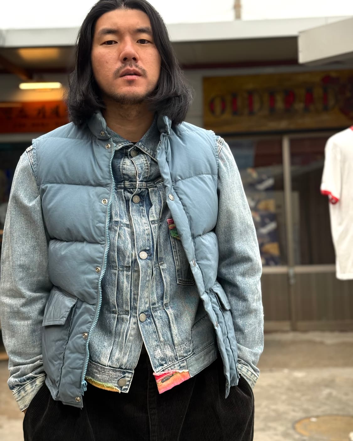 80‘s 울리치 패디드 다운 베스트 M 상품이미지8