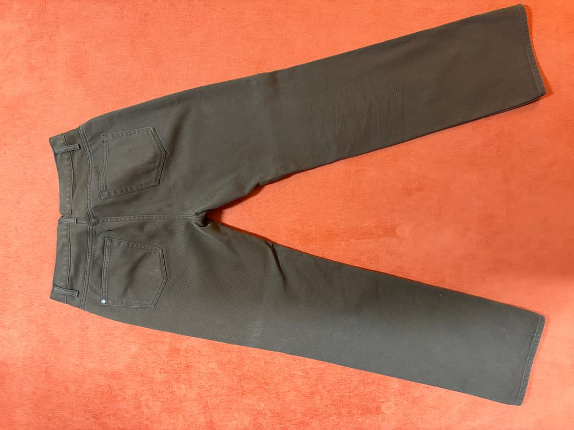 [3] 21ss 타일레 taille 데님 팬츠 브라운 상품이미지2