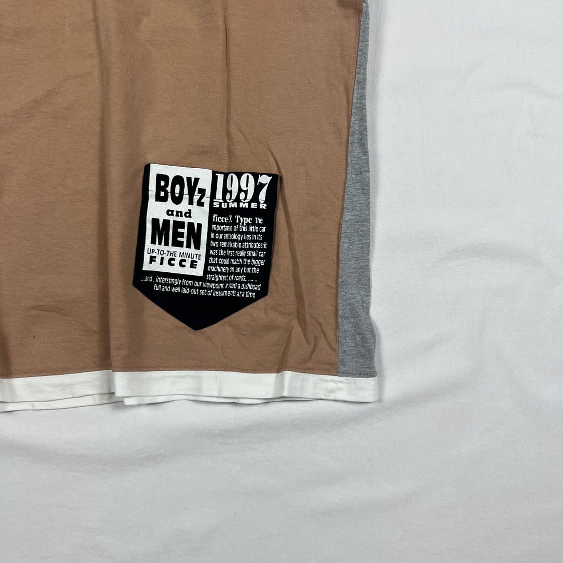 90’s 97년도 ficce 요시유키코니시 반팔티 상품이미지6