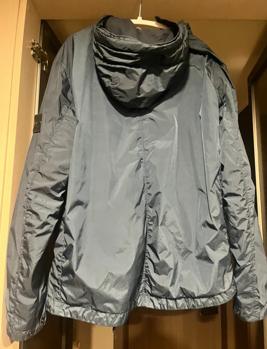 스톤 가먼트 다이드 크링클랩스 후드 -20ss 상품이미지1