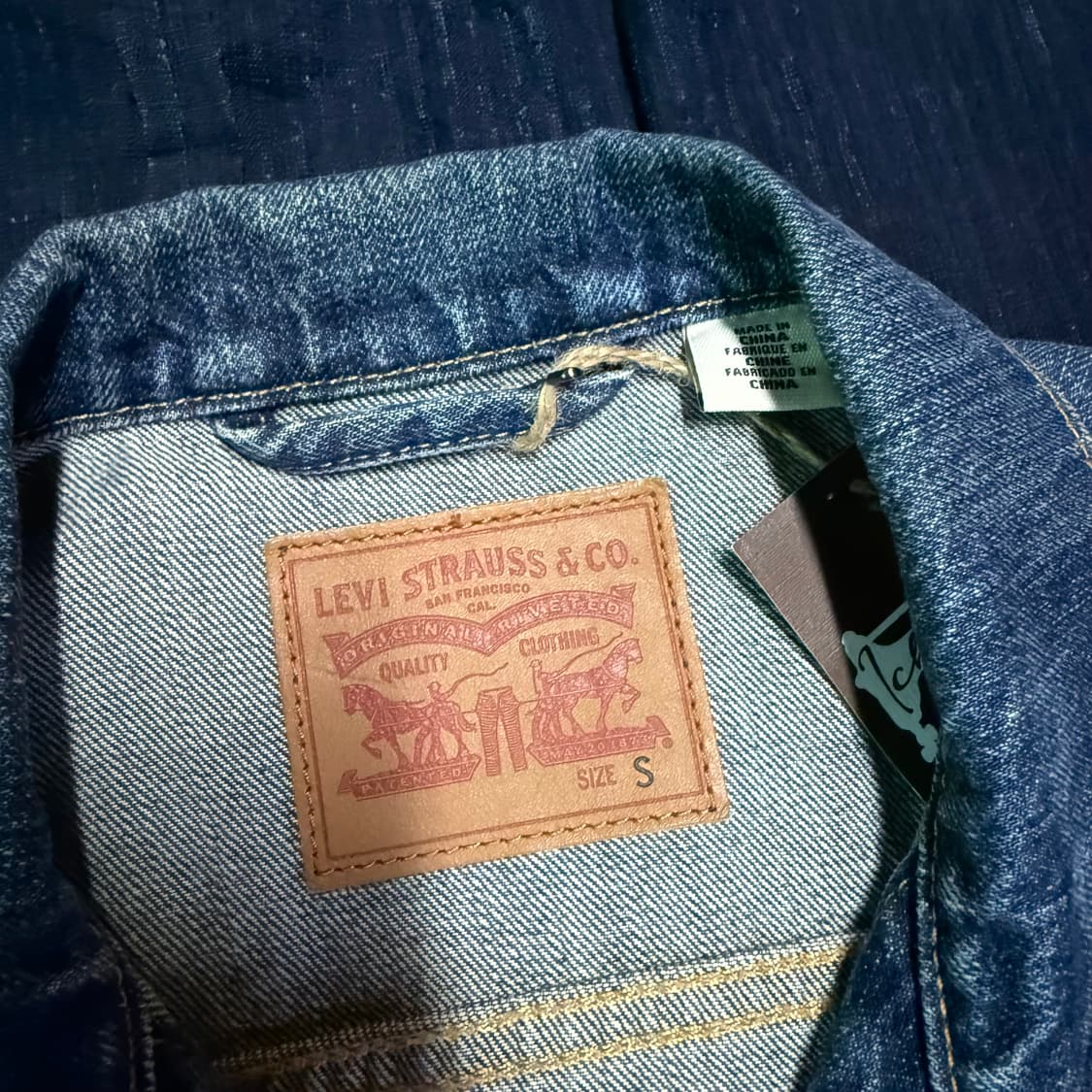 리바이스 3rd 데님 트러커 자켓 S 상품이미지4