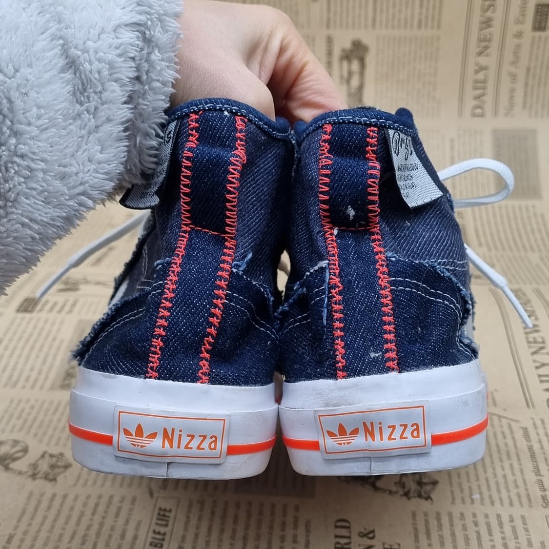 아디다스 니짜 데님 여성하이탑240 상품이미지4