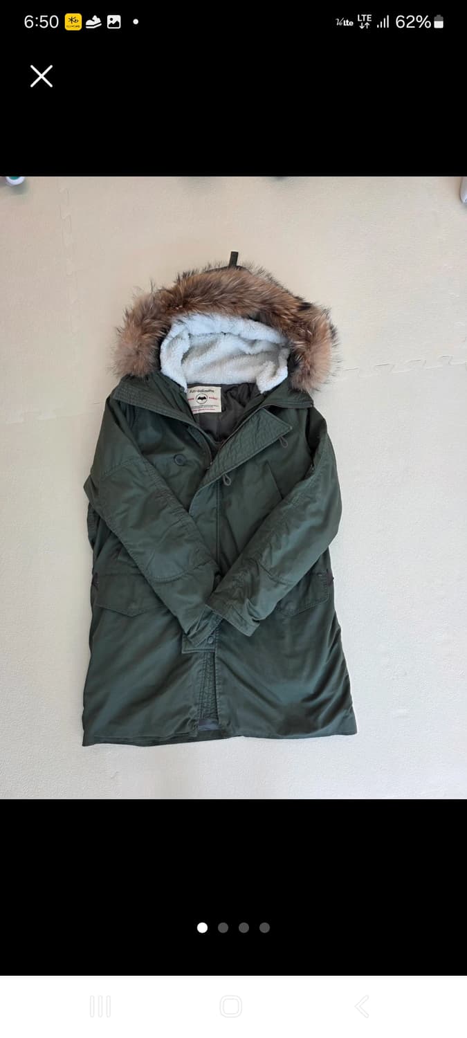 리얼아크만패딩카키.  .   L 상품이미지1