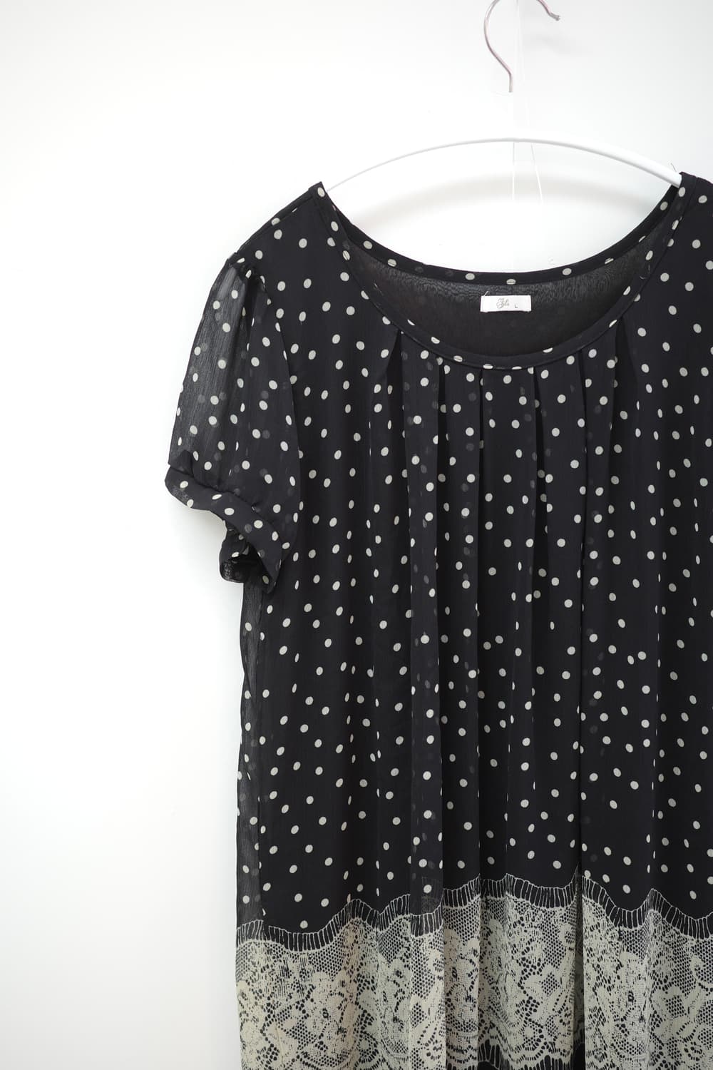 Dot mixed one-piece 상품이미지5