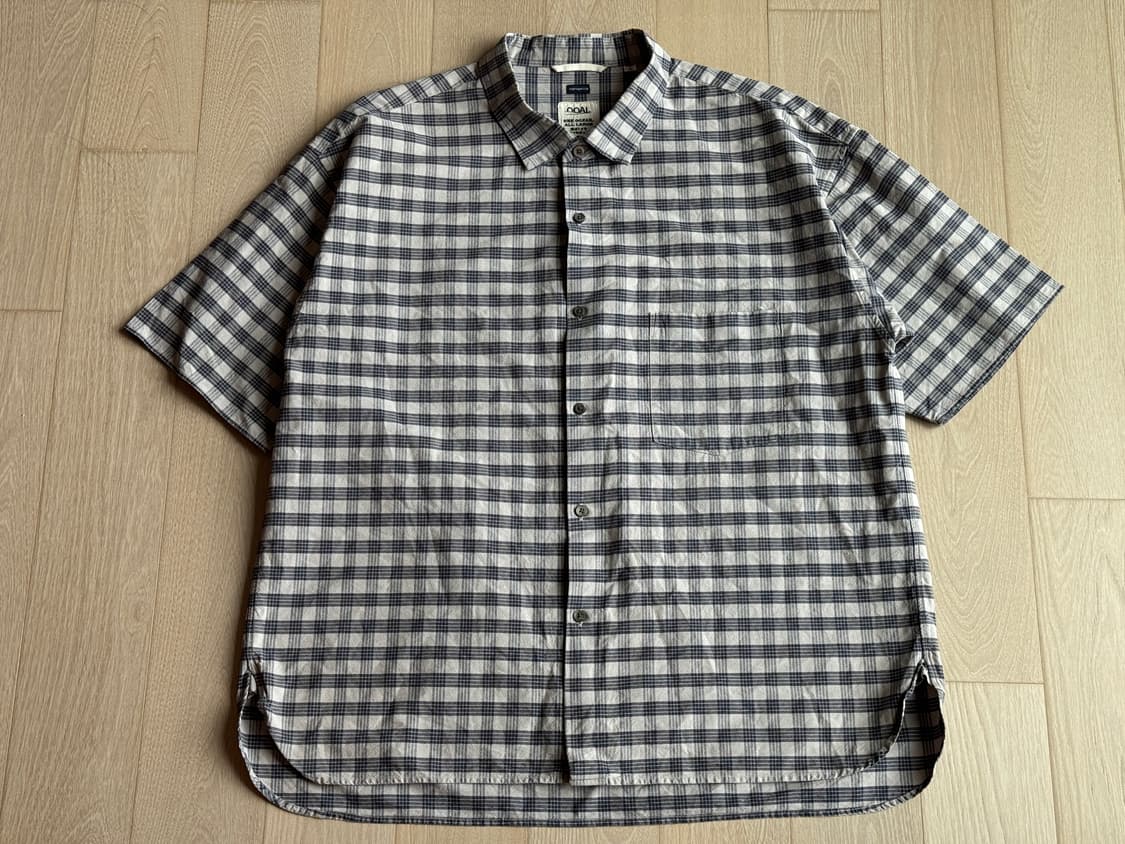 나나미카 OOAL 팔라카 체크 셔츠 상품이미지1