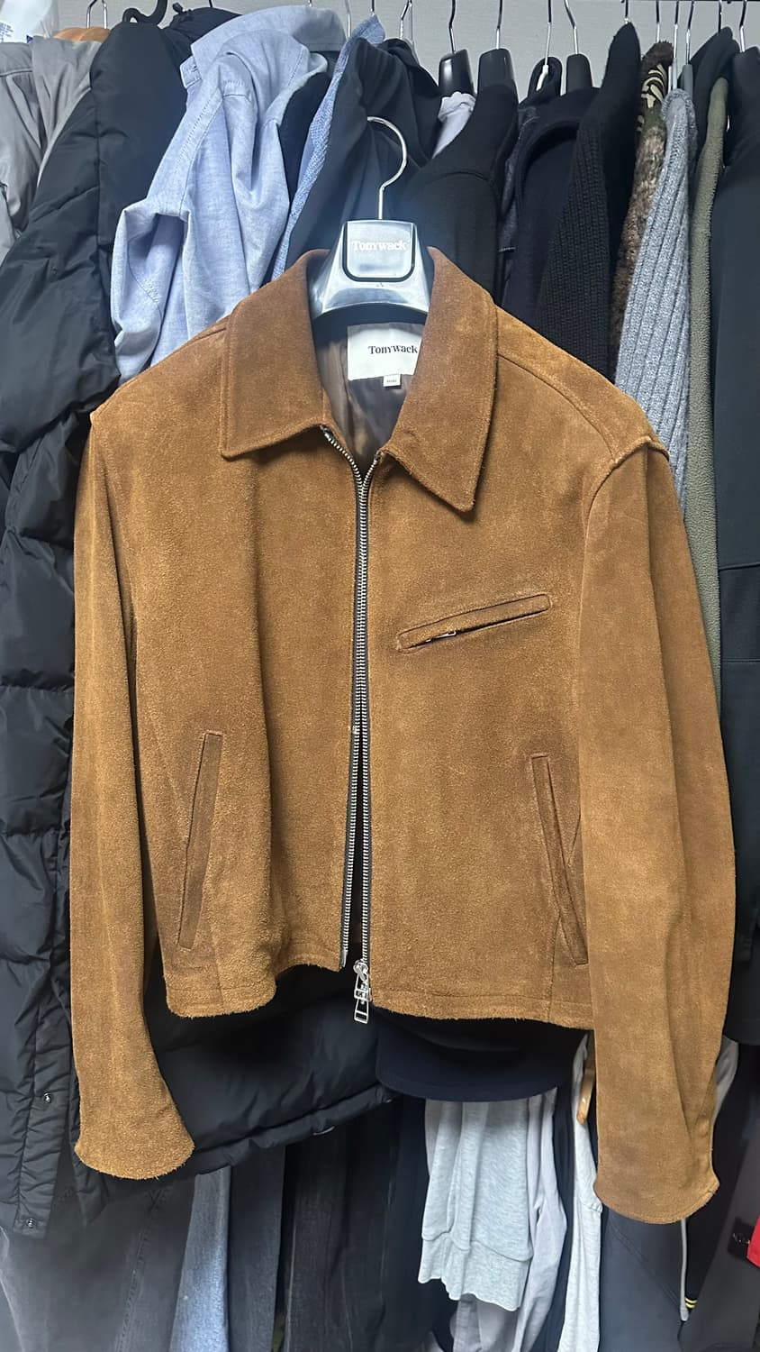 토니웩 디스트로이트 스웨이드 자켓 XL 상품이미지1