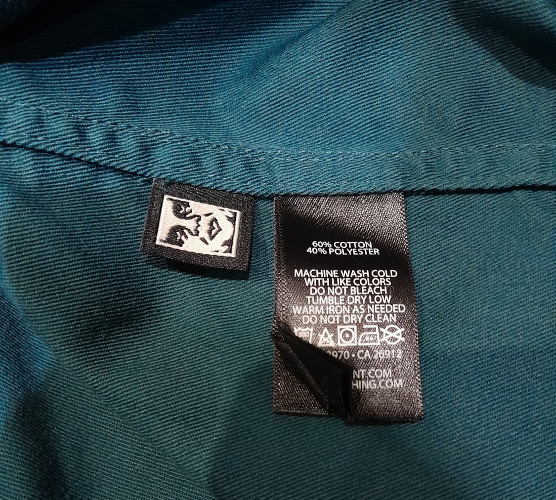 💥오베이 워크 셔츠자켓 그린 (M) 상품이미지8