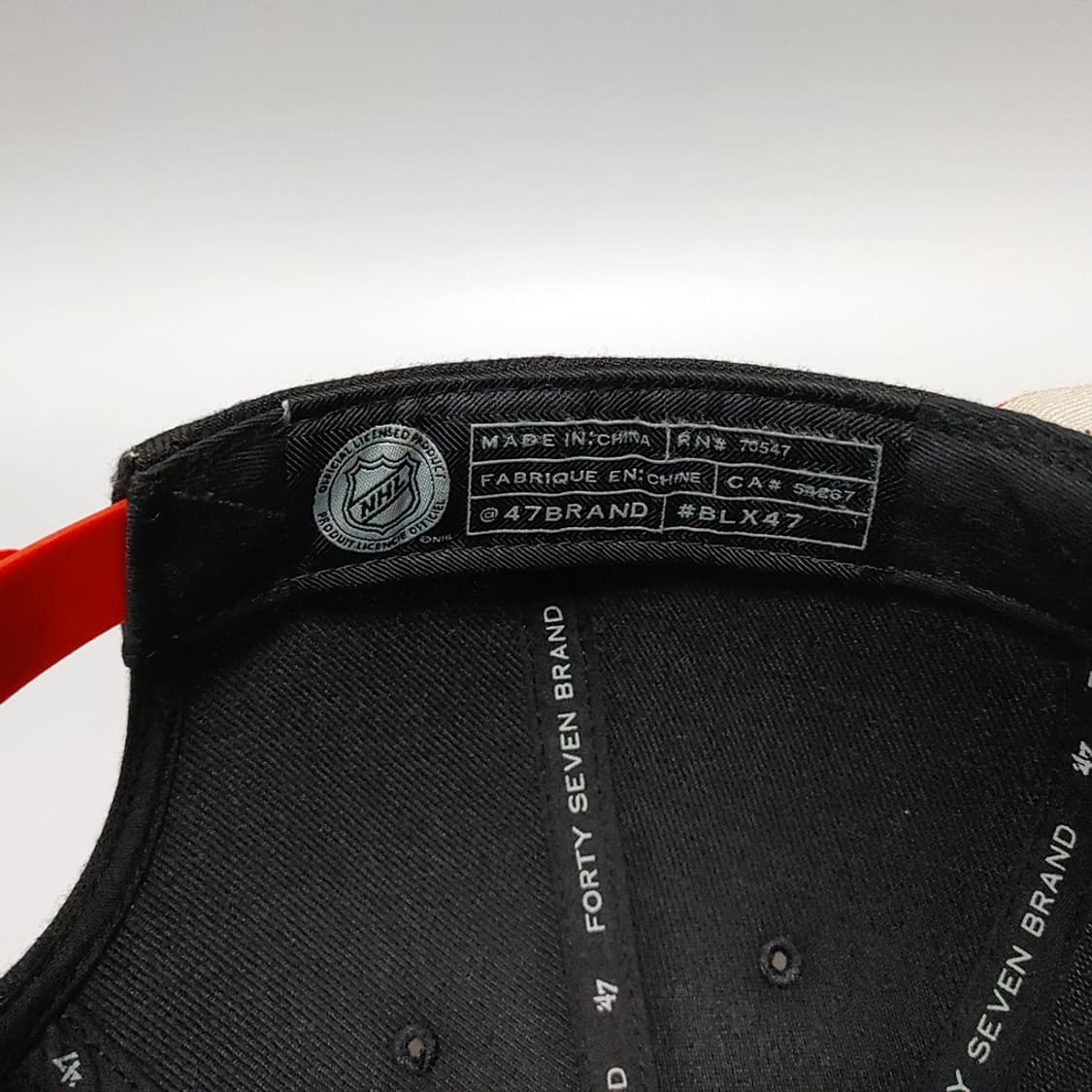 NHL 정품 블랙호크스 스냅백 모자 K-385 상품이미지7