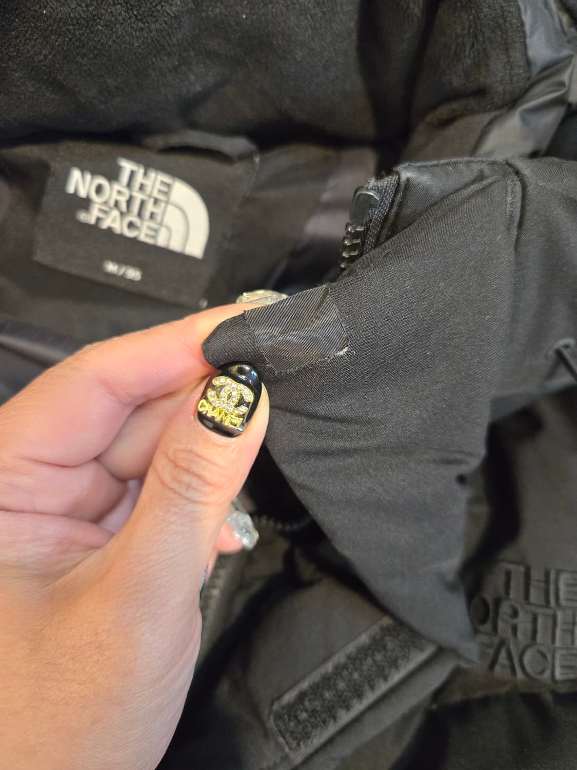 노스페이스 구스 패딩 M 상품이미지7