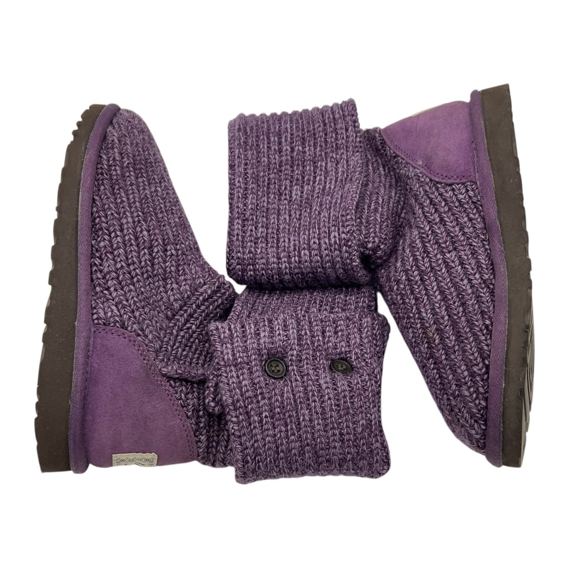 220 W 어그 니트 부츠 퍼플 상품이미지3