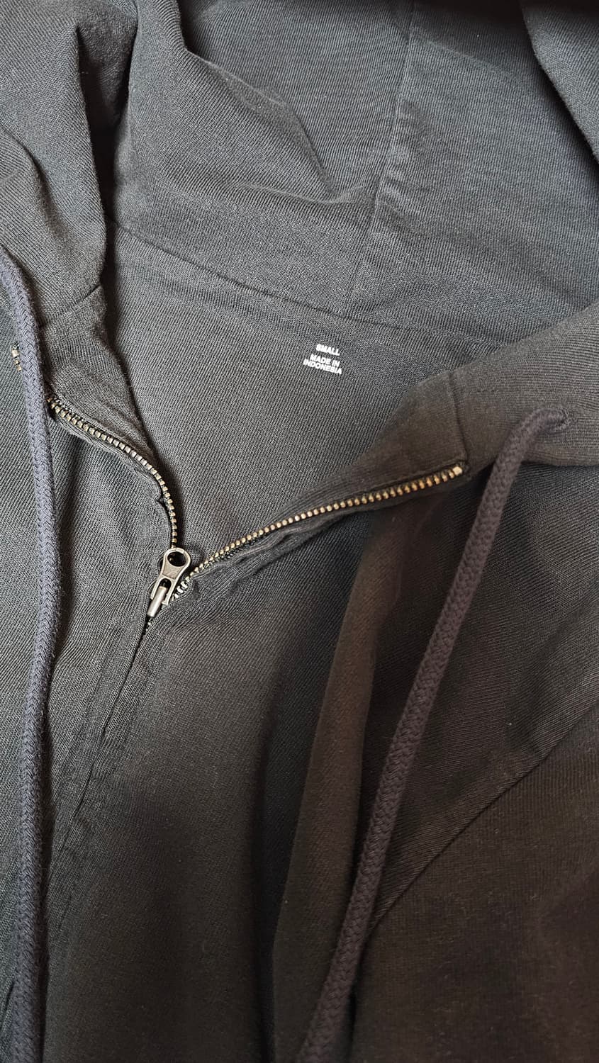 이지갭 후드집업 블랙 S 상품이미지3