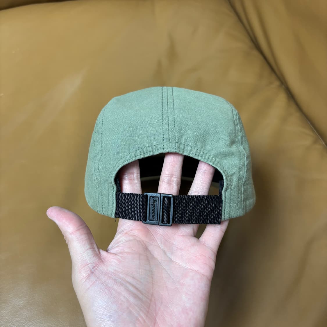 Supreme 20ss 밀리터리 워시드 카키 캠프캡 모자 (Khaki) 상품이미지7