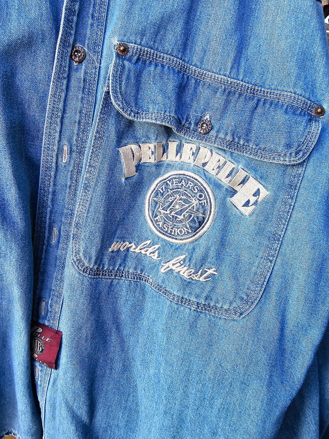 PELLE PELLE 페레 페레 빈티지 워크데님 셔츠 상품이미지3