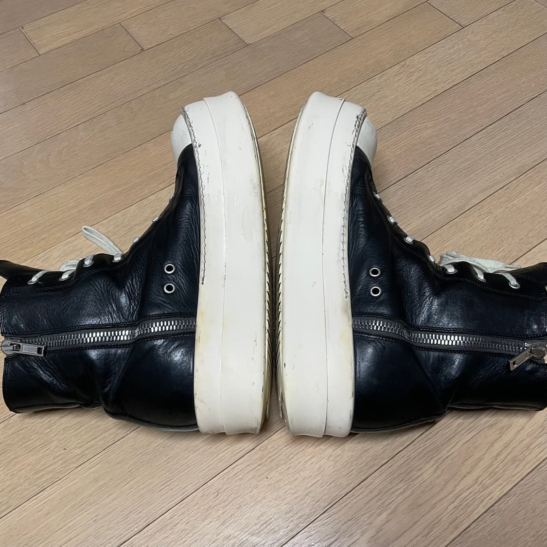 [45] 릭오웬스 메가범퍼 라몬즈 레더 상품이미지4