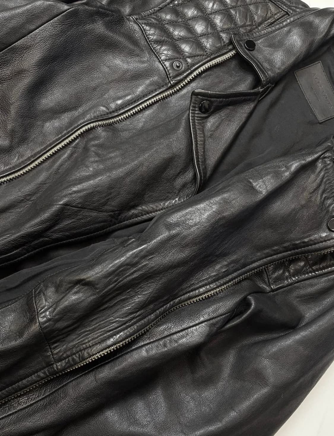 올세인츠 ALLSAINTS 콘로이 바이커 양가죽 자켓 PN4818 상품이미지4