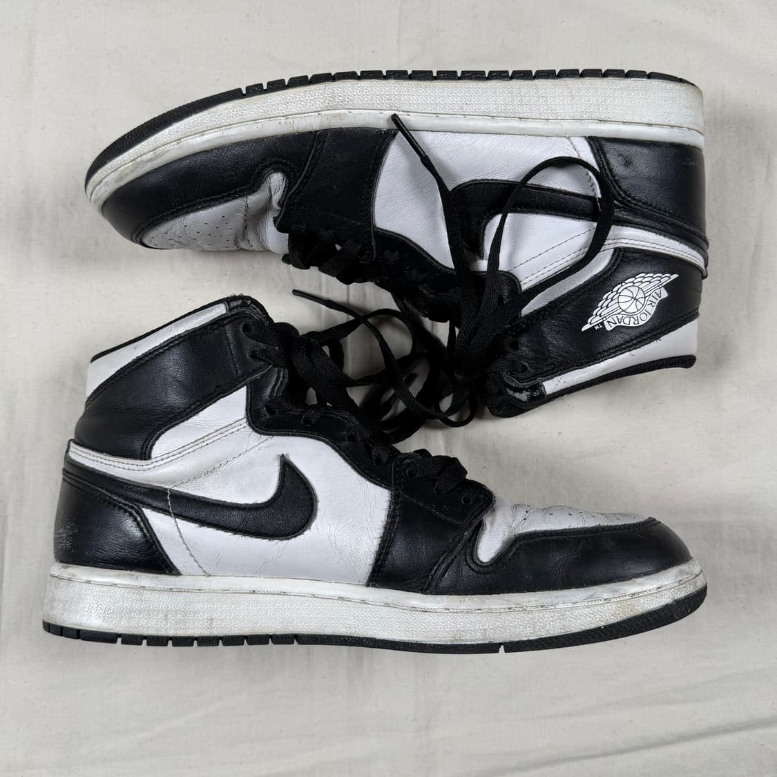 나이키 조던1 블랙 화이트 돌고래 OG 운동화 신발 265 상품이미지3