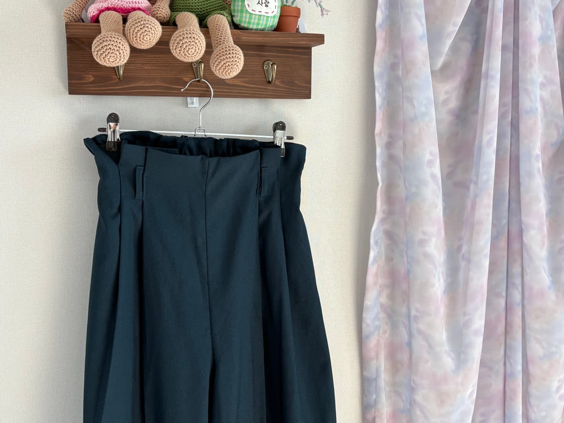 청록 슬랙스 상품이미지2