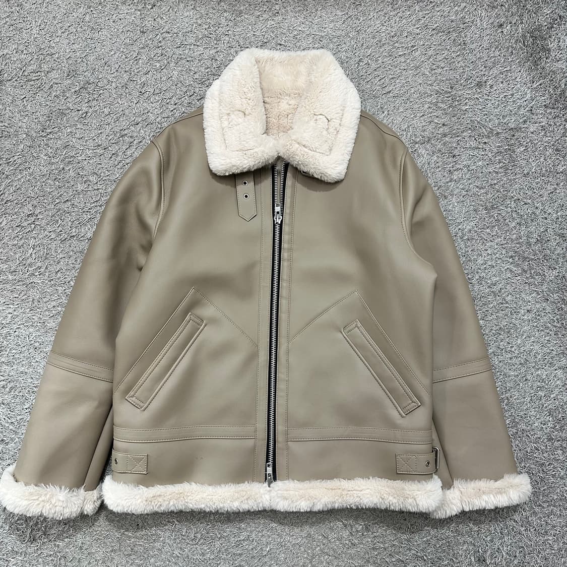 [95-100] 도프제이슨 무스탕(개봉후미착용) 상품이미지2