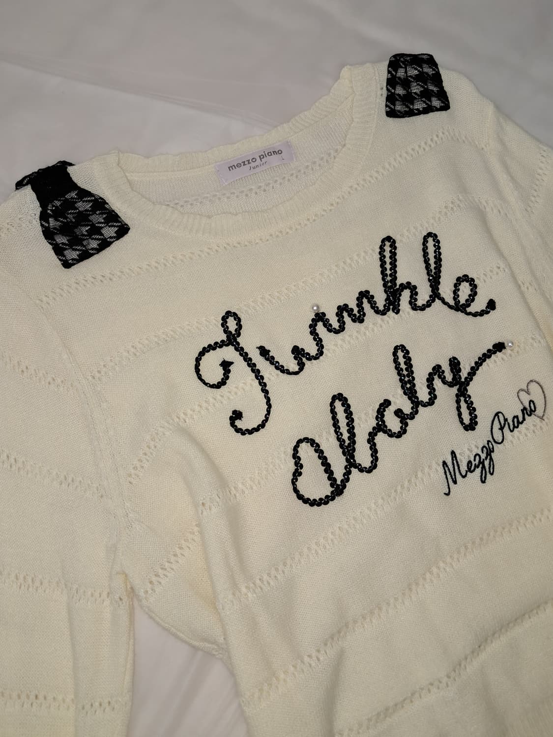 메조피아노 주니어 L사이즈 니트 상품이미지2