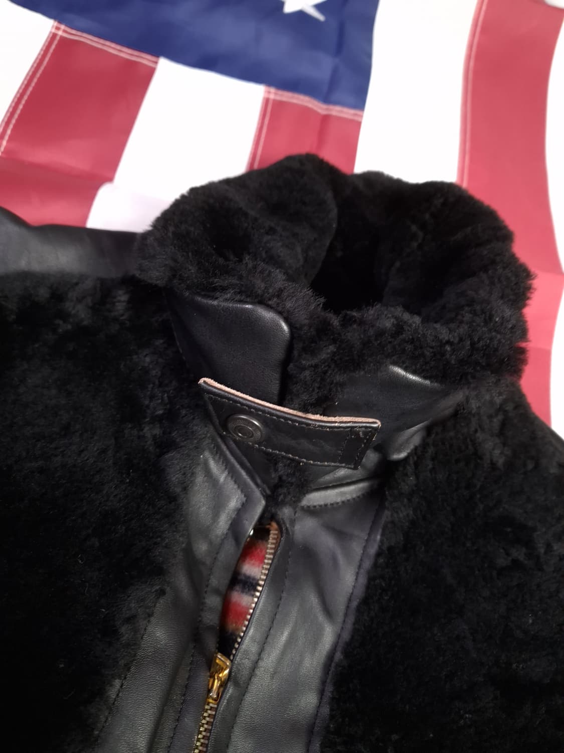 오리지날 디아프바인 그리즐리 리얼홀스하이드 자켓 상품이미지2