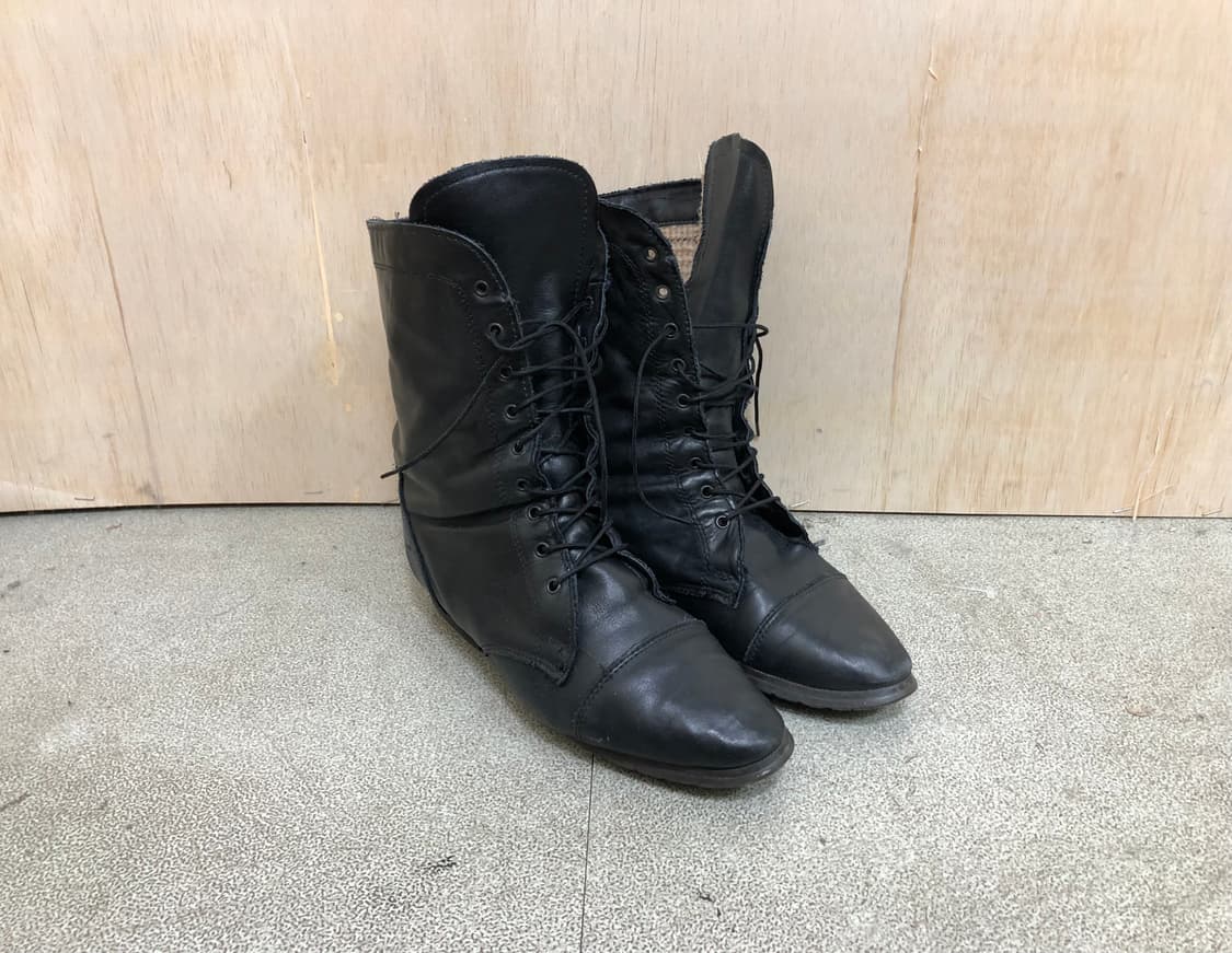 [직수입] 빈티지 90s 레더 부츠 상품이미지1