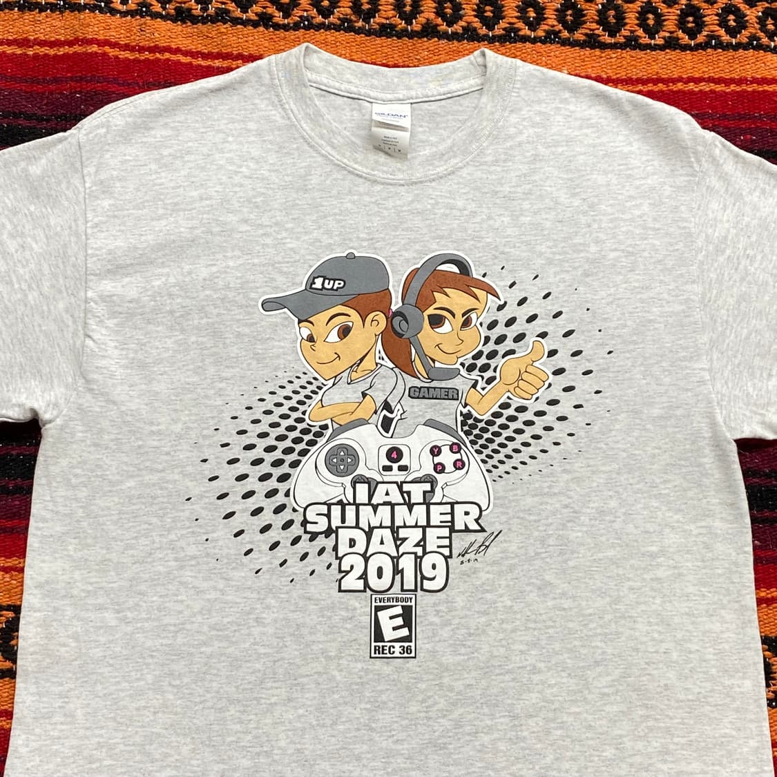 새상품 미국빈티지 길단 게임 반팔티 상품이미지1