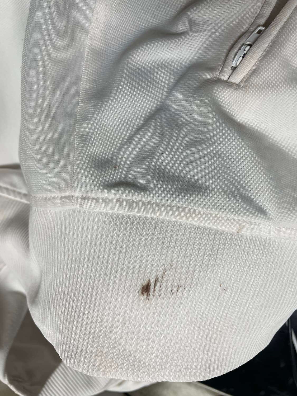 아디다스 구 파이어버드 화이트 그레이 트랙탑 져지 상품이미지7