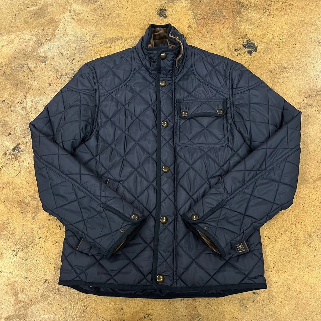 [정품/S] 폴로 랄프로렌 네이비 퀼팅 자켓 b17 상품이미지2