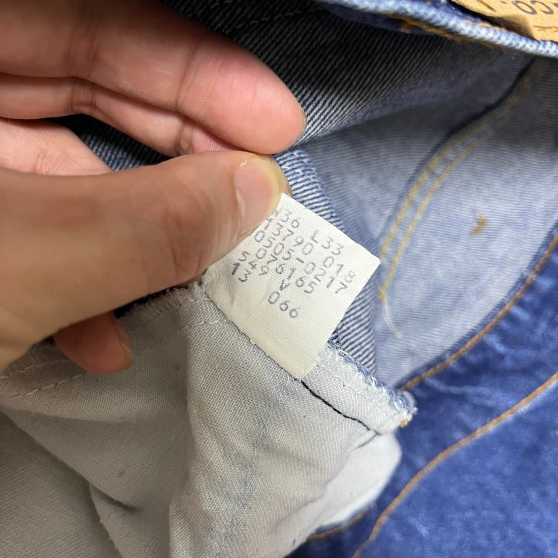 80s USA 리바이스505 오렌지탭 [33] 상품이미지6