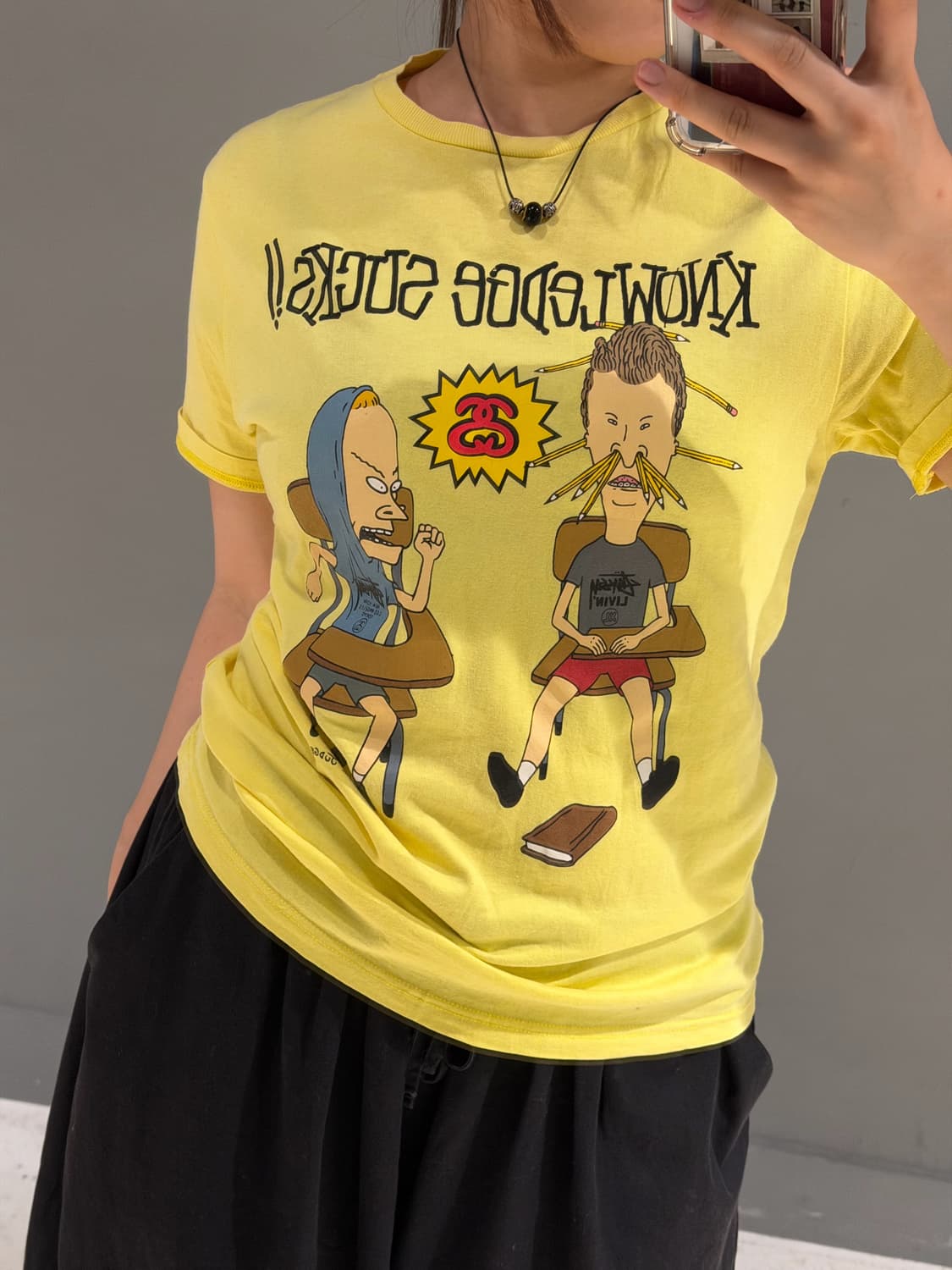 Stussy X Beavis and Butthead t-shirt 상품이미지3