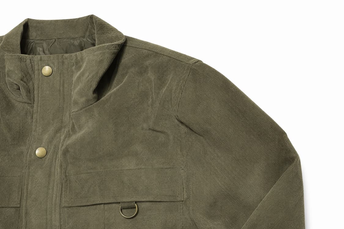 JPN 일본 빈티지 워크웨어 유틸리티 Y2K 코듀로이 퀼팅 자켓 L 상품이미지4