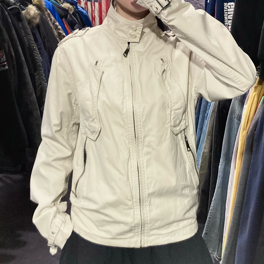  [IM]디젤 필드자켓 자켓 아이보리 상품이미지6