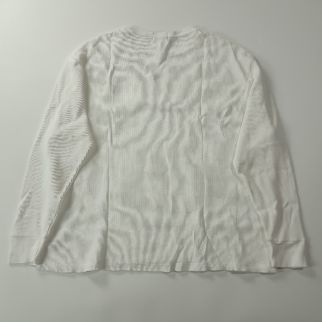 CK344 2XB 폴로 화이트 와플 티셔츠 상품이미지6