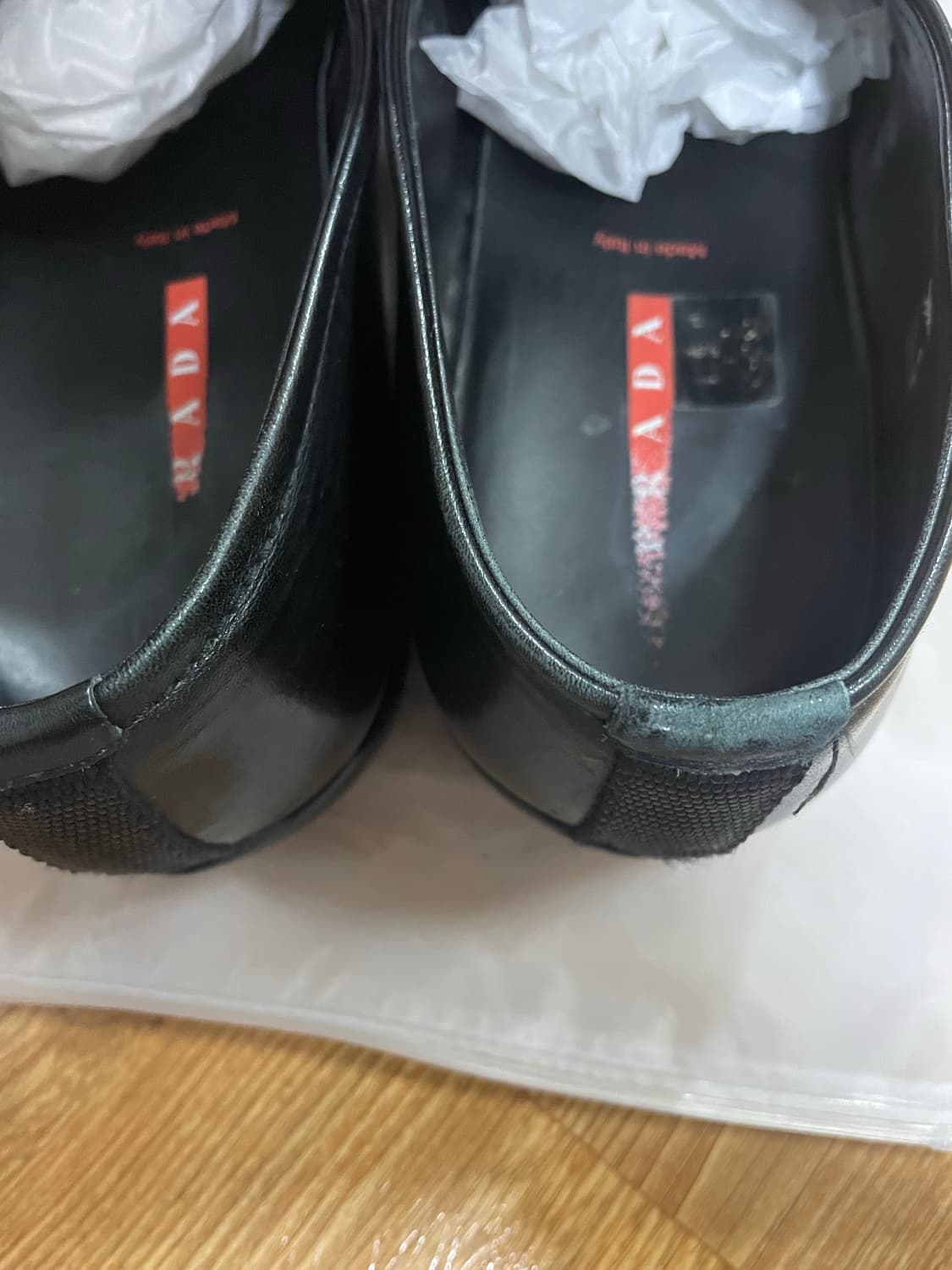 00s 프라다스포츠 로퍼 uk8 상품이미지4