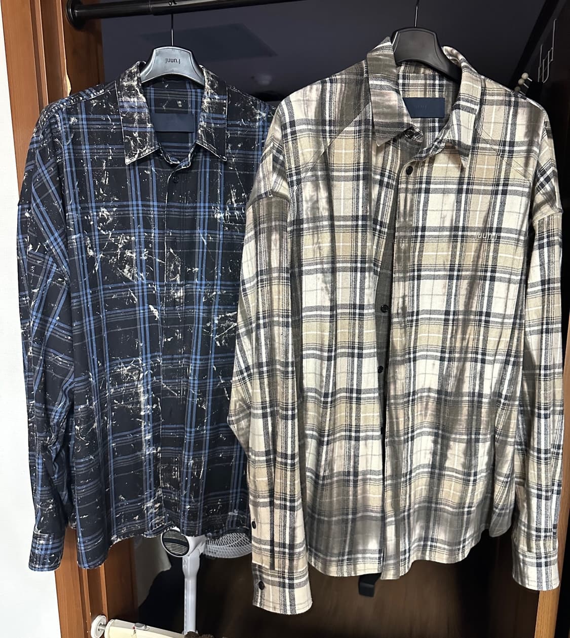 (50)준지 아일랜드 블랙 셔츠 상품이미지1