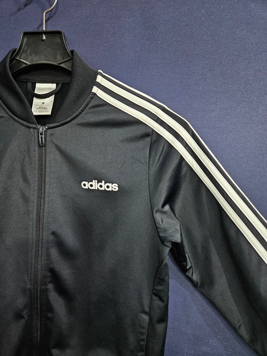 아디다스 삼선 블랙 남성 슬림핏 95 져지 상품이미지4