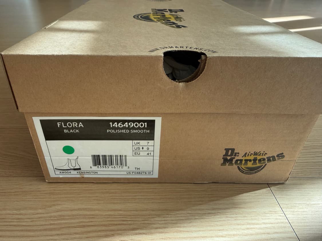 닥터마틴 플로라 첼시부츠(14649001) 270 새상품 상품이미지6