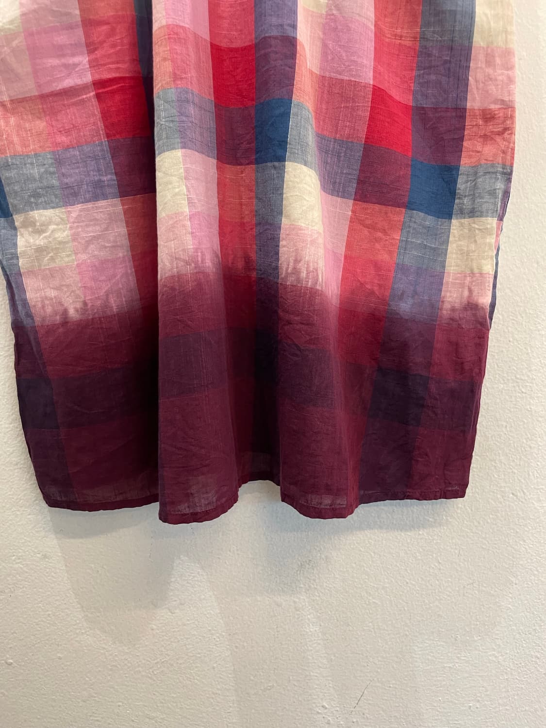 Style Zampa check blouse 상품이미지4