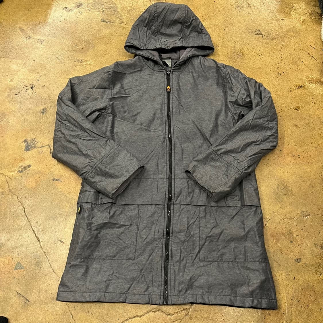 [정품/M] 나이키 회색 후드 집업 바람막이 코트 점퍼 b16 상품이미지2